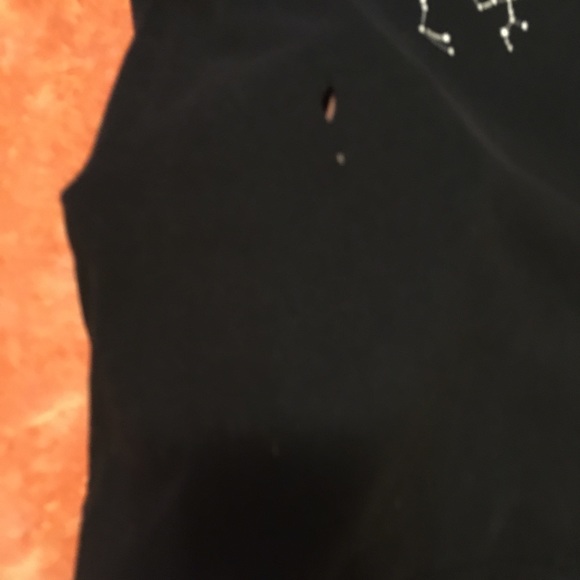 Valfre Sagittarius centaur girl astrology black celestial t-shirt Nov 22-Dec 21 - Picture 6 of 7